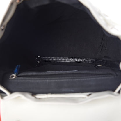 Chanel Lambskin Quilted Small Cuba Urban Spirit Backpack White 5 of 14