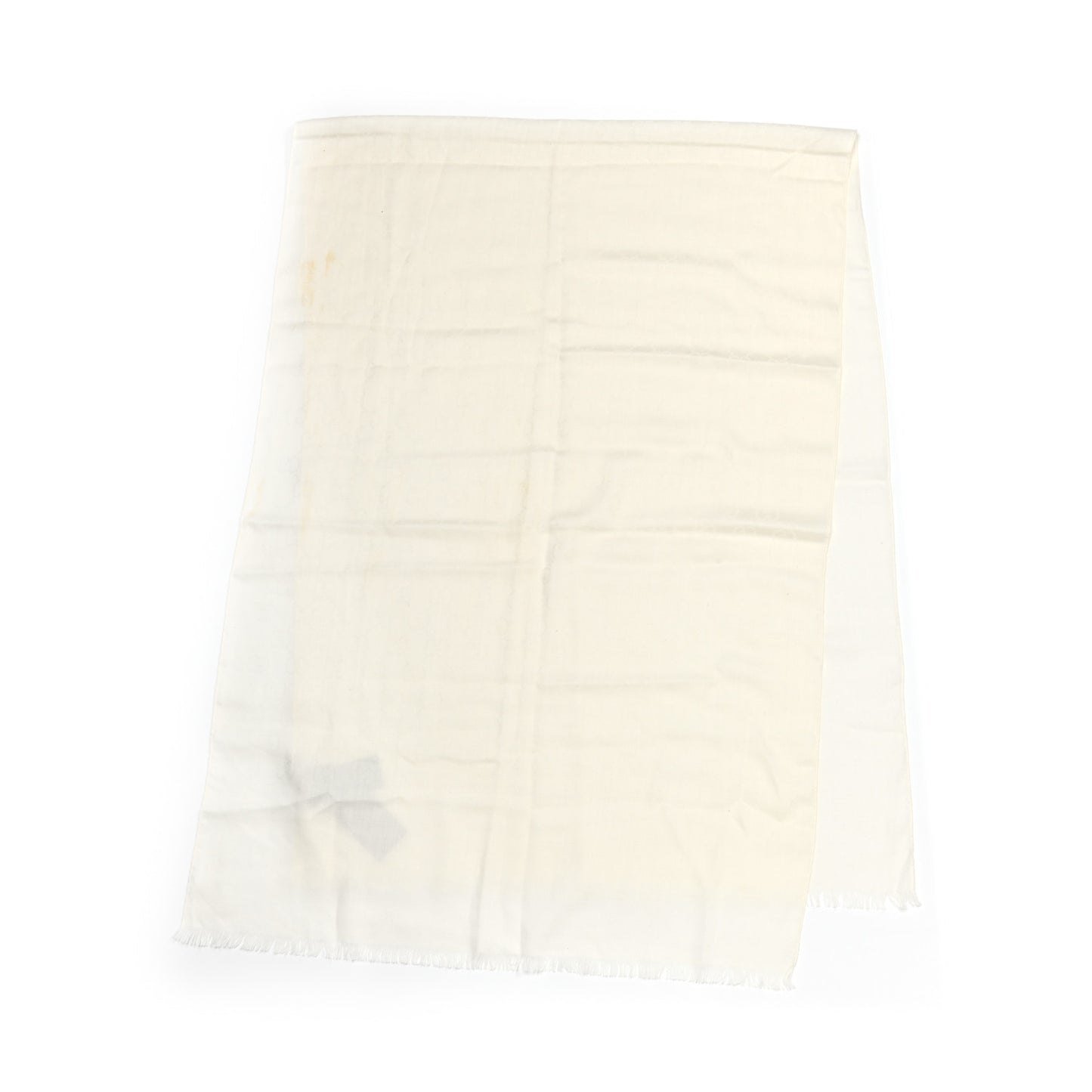 Wool Silk GG Monogram GGNat Plus Scarf White