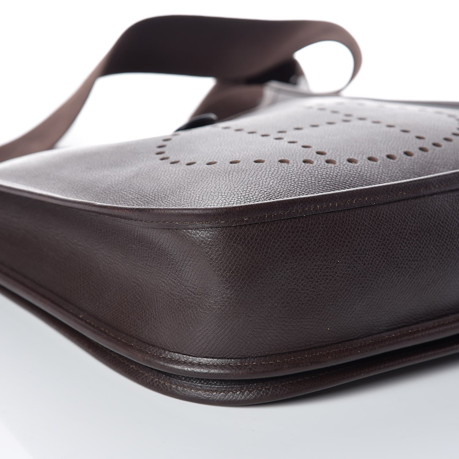 Hermes Epsom Evelyne II PM Chocolate 8 of 10