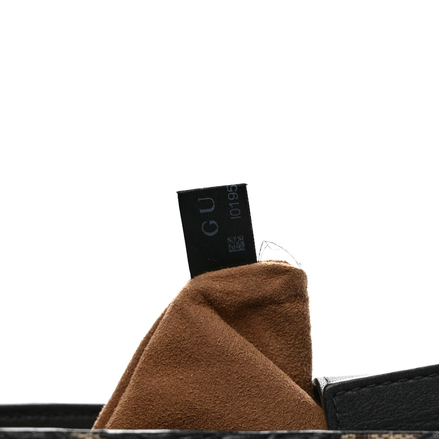 Gucci GG Supreme Monogram Arabesque Small Top Handle Bag Beige Black 8 of 10