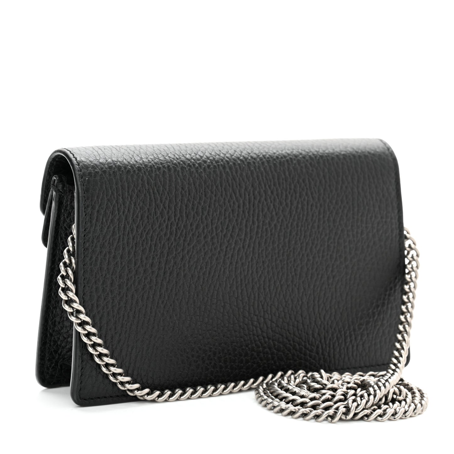 Calfskin Super Mini Dionysus Shoulder Bag Black