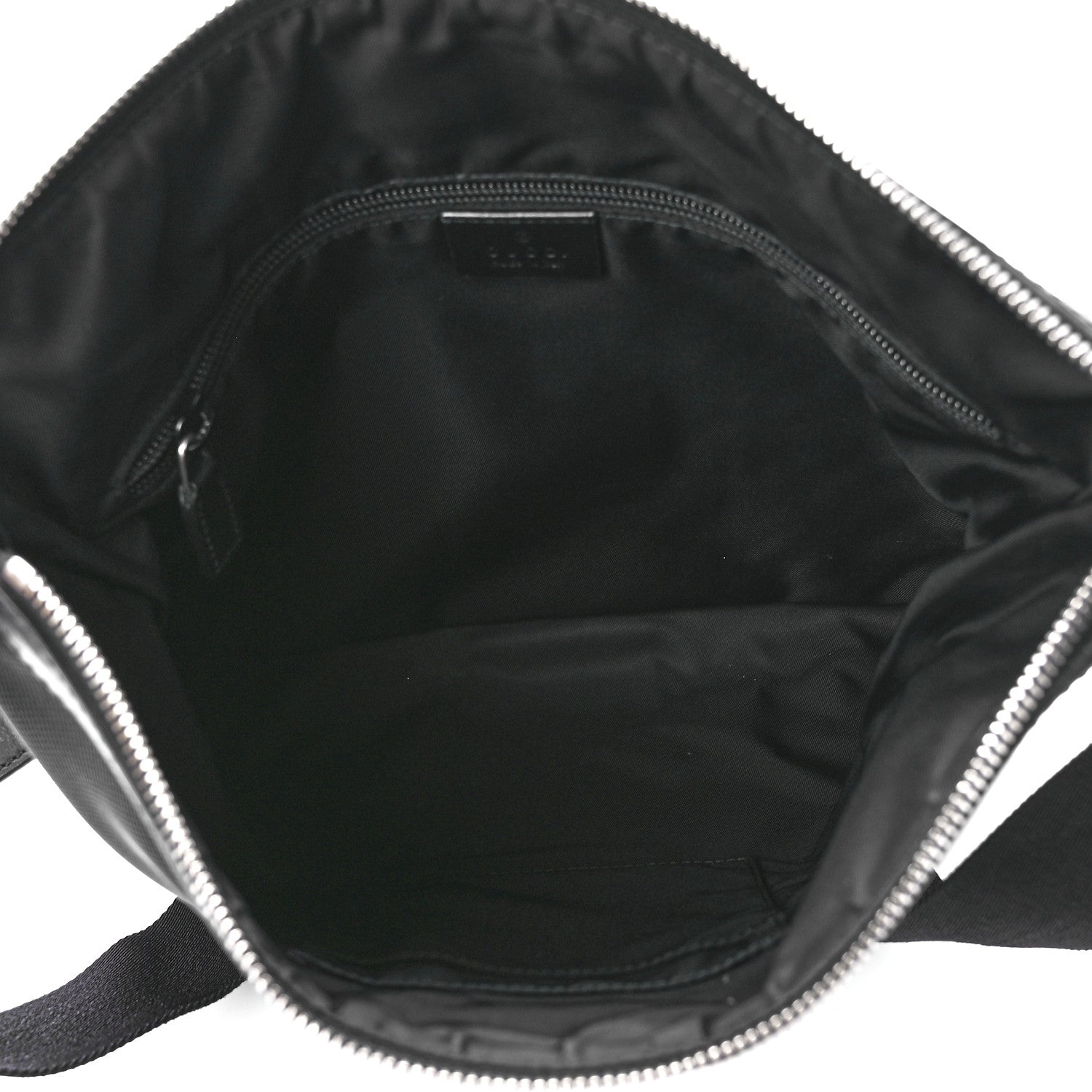 Gucci Techno Canvas Web Messenger Bag Black 5 of 12
