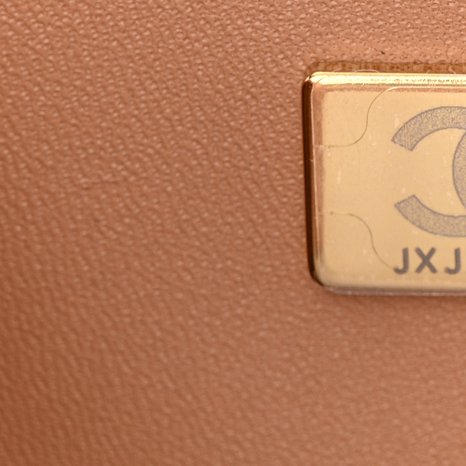 Chanel Lambskin Quilted Mini Square Flap Beige 7 of 11
