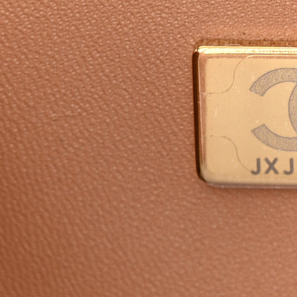 Chanel Lambskin Quilted Mini Square Flap Beige 7 of 11