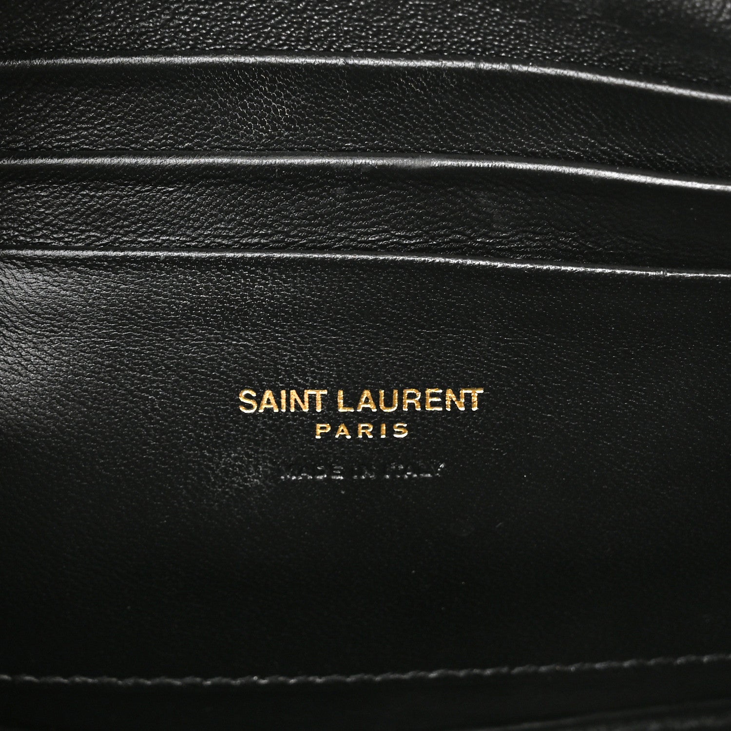 Saint Laurent Calfskin Printed Polka Dot Mini Lou Camera Bag Black Crema Soft 6 of 11