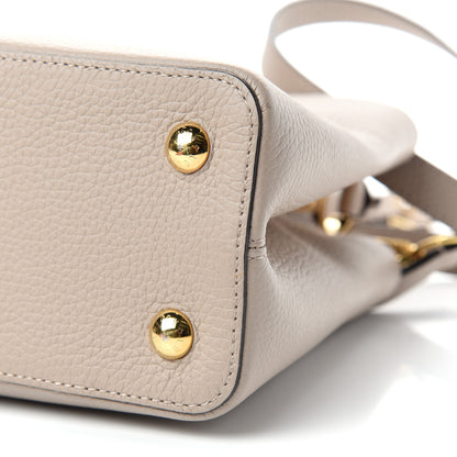 Louis Vuitton Taurillon Capucines PM Galet 8 of 9