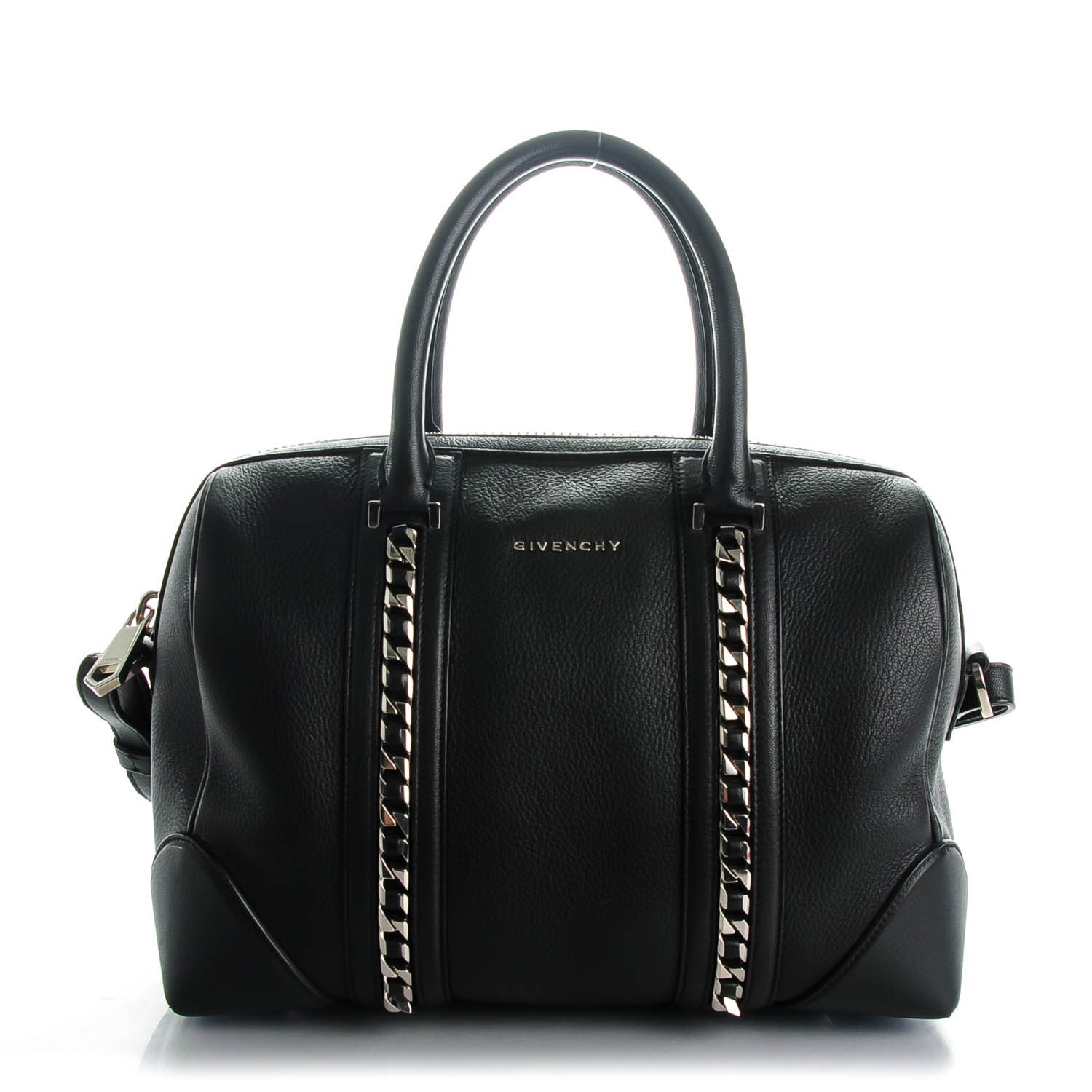 Givenchy Sugar Goatskin Medium Chain Animation Lucrezia Black 1 of 7