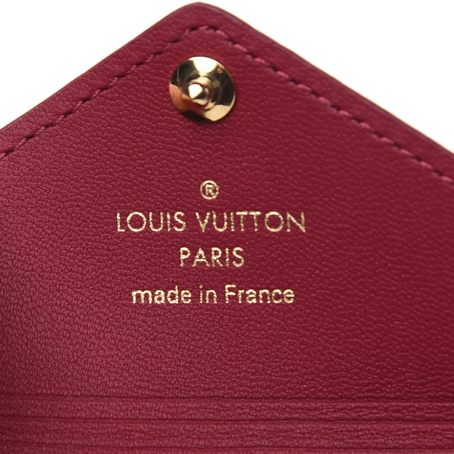 Monogram Small Kirigami Pochette Insert Fuchsia