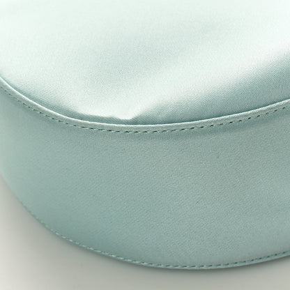Lanvin Satin Cat Hobo Blue 8 of 9