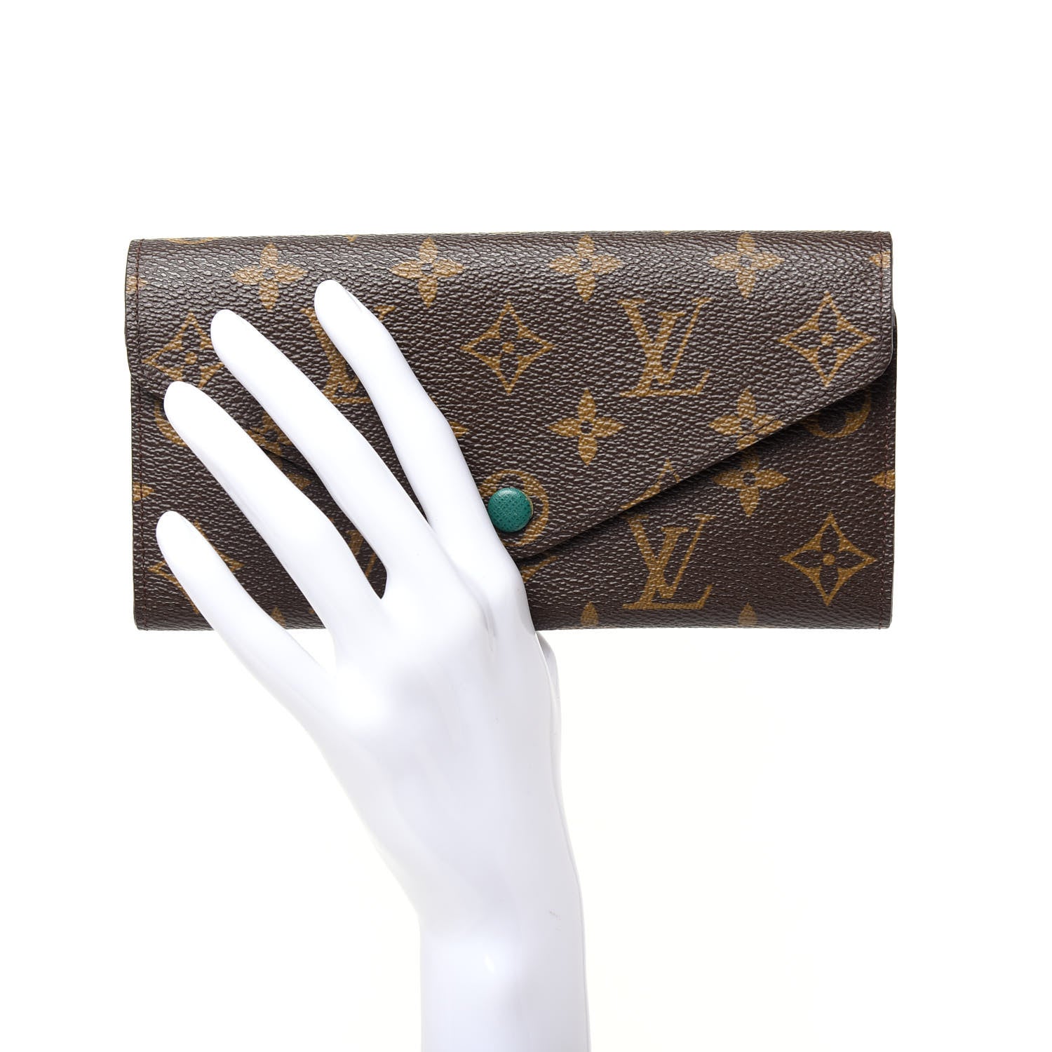 Louis Vuitton Monogram Josephine Wallet Vert 2 of 7