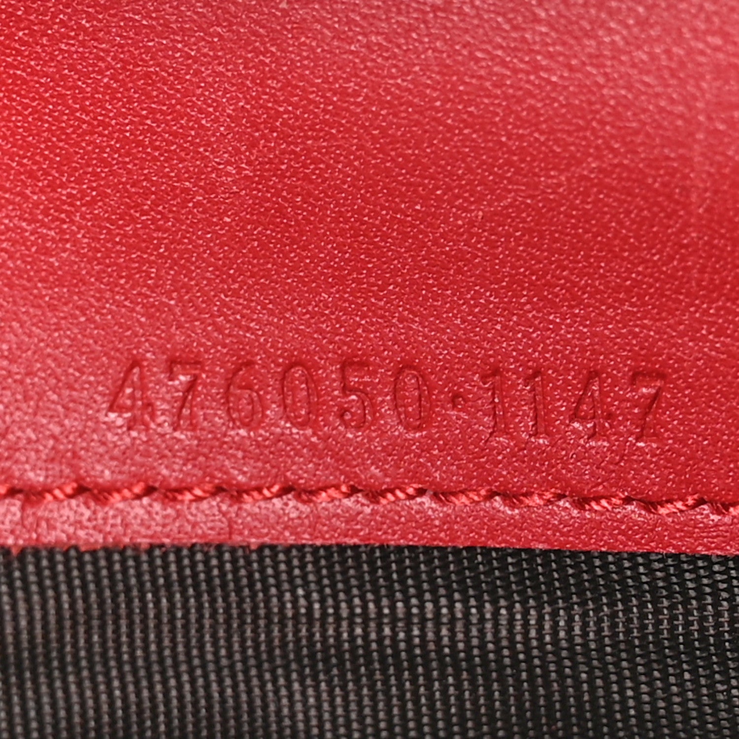 Gucci GG Supreme Monogram Cherry Embellished Card Case Wallet Hibiscus Red 7 of 8