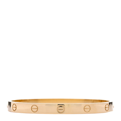 Cartier 18K Yellow Gold LOVE Bracelet 18 2 of 7