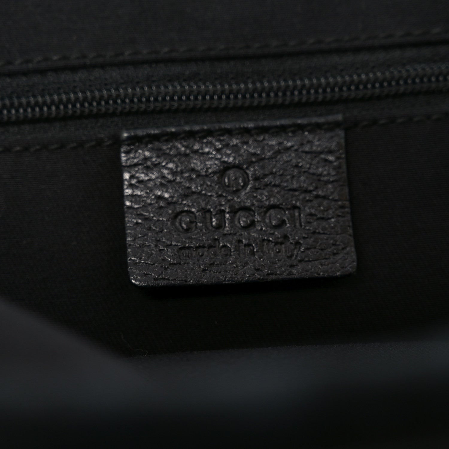 Gucci Monogram Small Princy Satchel Black 6 of 10