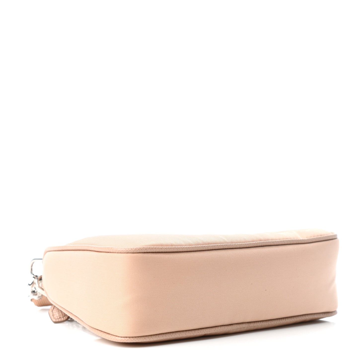Tessuto Nylon Saffiano Mini Re-Edition 2000 Shoulder Bag Cammeo