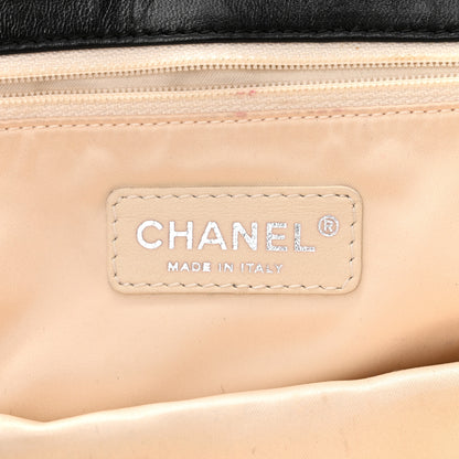 Chanel Lambskin East West Mademoiselle Flap Black 6 of 12