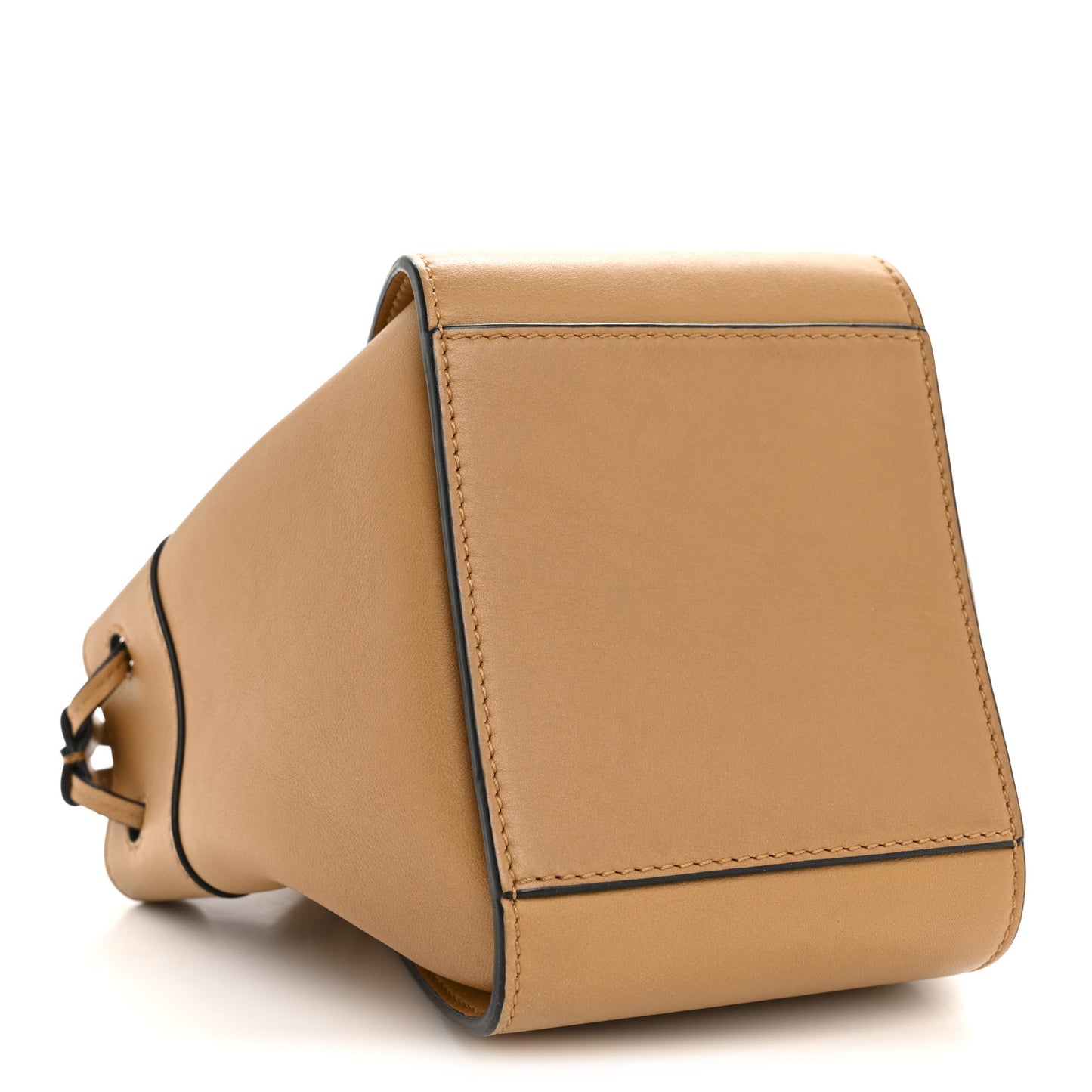 Calfskin Mini Hammock Shoulder Bag Gold