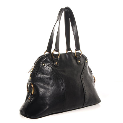 Saint Laurent Calfskin Large Muse Black 3 of 8