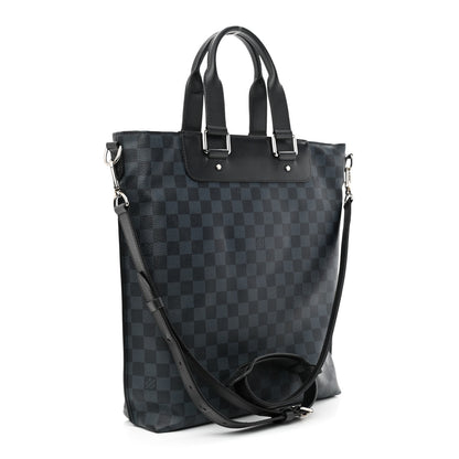 Louis Vuitton Damier Cobalt Cabas Jour 3 of 13