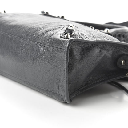 Balenciaga Agneau Classic Silver Hardware S City Gris Fossile 7 of 9