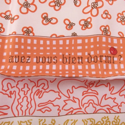 Hermes Silk Scarf Avez-Vous Bien Dormi By A.Gonnet 5 of 7