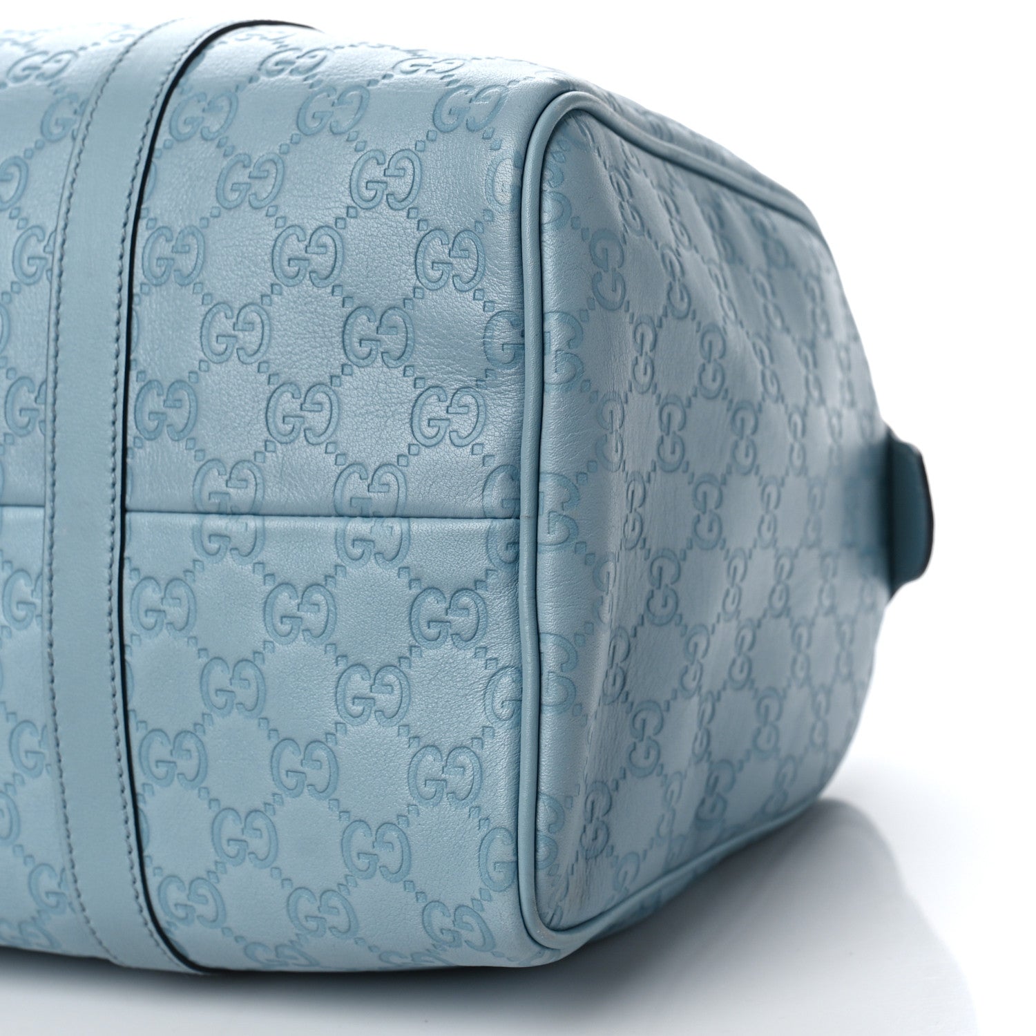 Gucci Guccissima Medium Joy Boston Light Blue 9 of 9