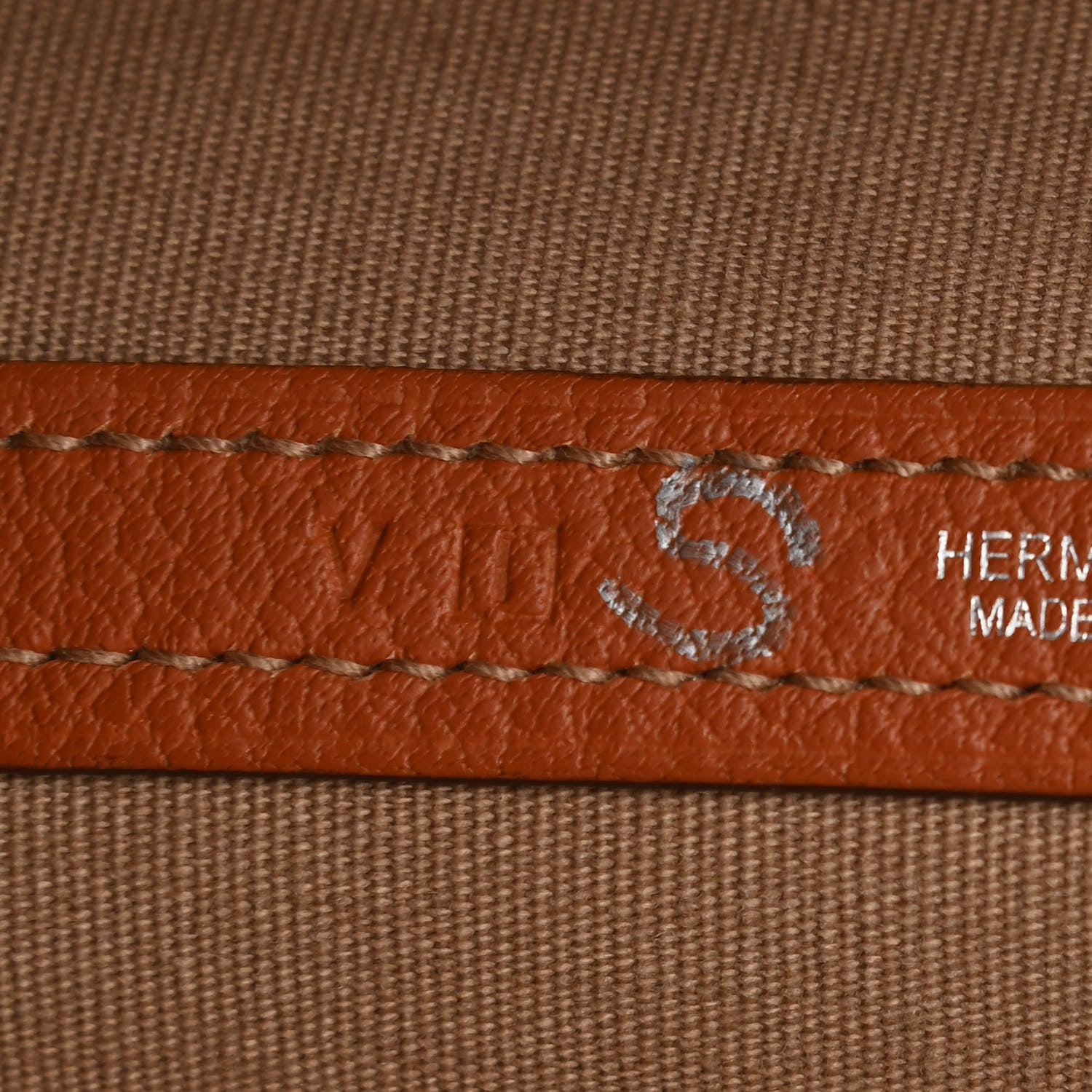 Hermes Toile Negonda Garden Party Tote GM Potiron 7 of 14