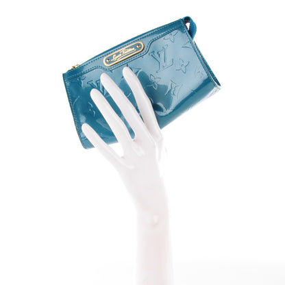 Louis Vuitton Vernis Trousse Cosmetic Pouch Blue Galactic 2 of 7