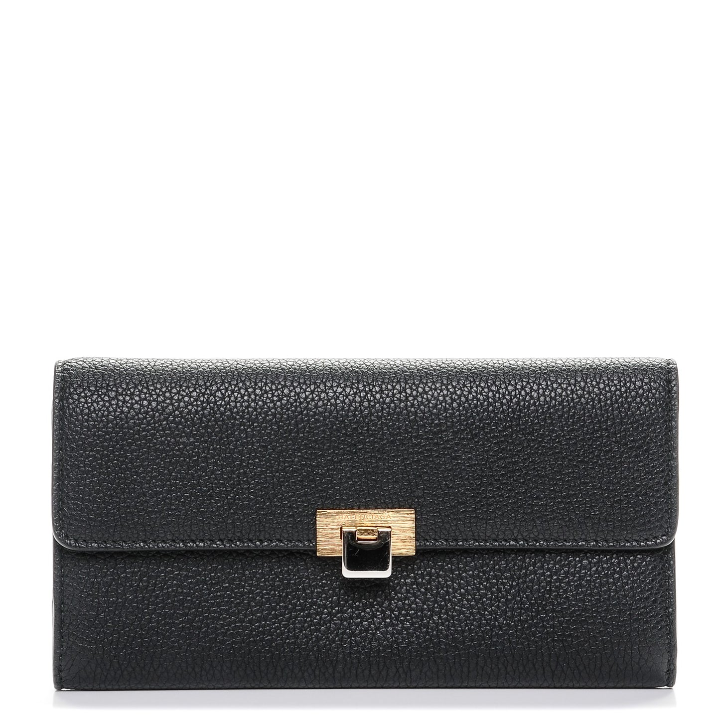 Calfskin Le Dix Continental Wallet Black