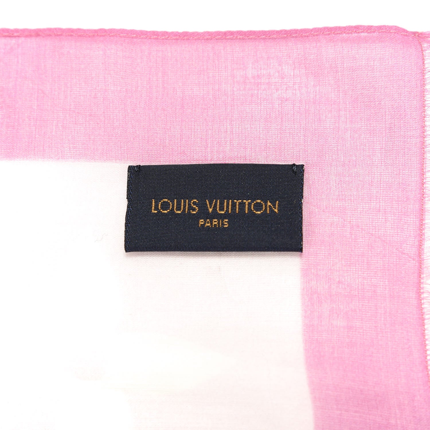 Louis Vuitton Cotton Monogram Escale Pareo Stole Rose 5 of 5
