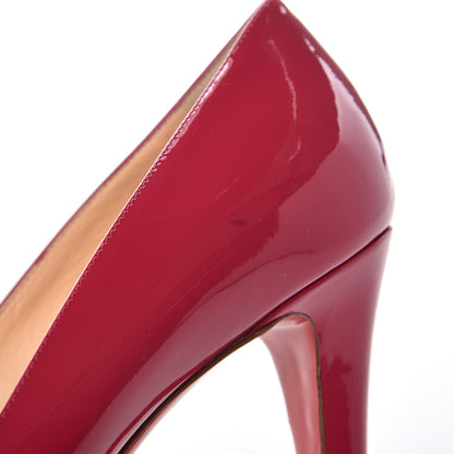 Christian Louboutin Patent Bianca 120 Pumps 39.5 Fuchsia 8 of 9