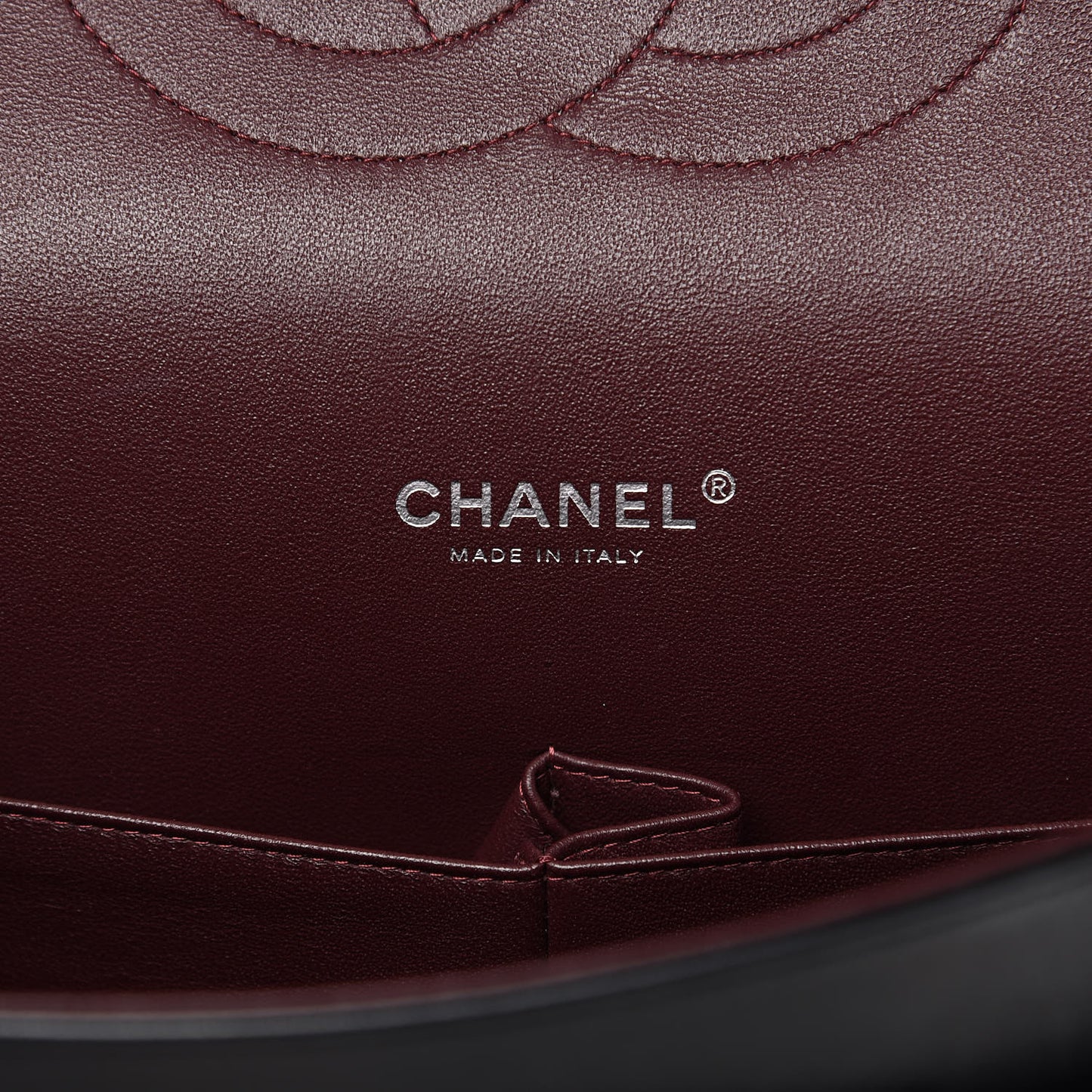 Lambskin Quilted Maxi Double Flap Black