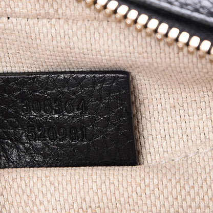 Gucci Pebbled Calfskin Small Soho Disco Bag Black 7 of 7