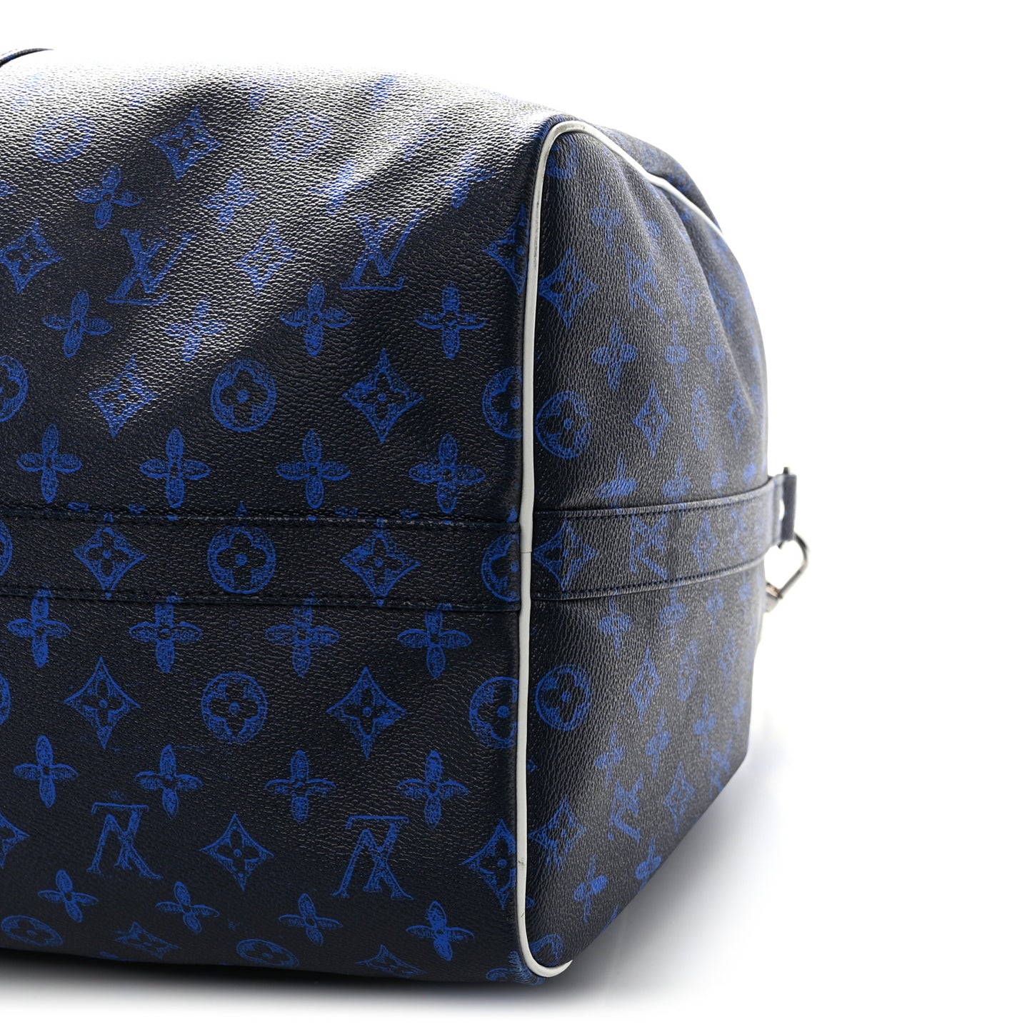 Vintage Monogram Everyday LV Keepall Bandouliere 55 Blue