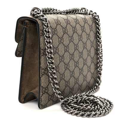 Gucci GG Supreme Monogram Mini Dionysus Shoulder Bag Taupe 3 of 10