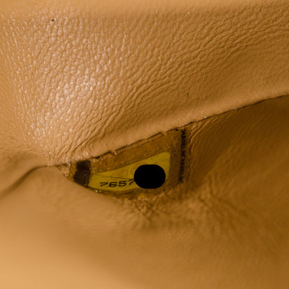 Chanel Caviar Quilted Medium Double Flap Beige 9 of 9