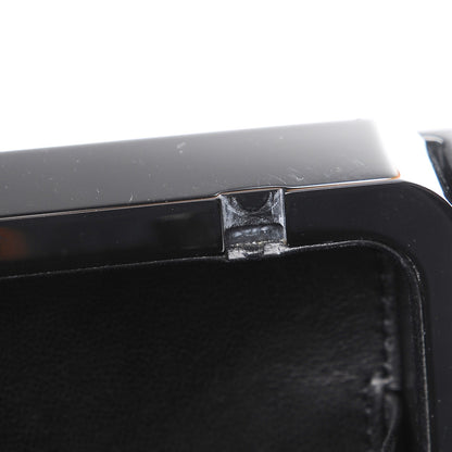 Chanel Plexiglass Crystal Lego Clutch Black 10 of 11