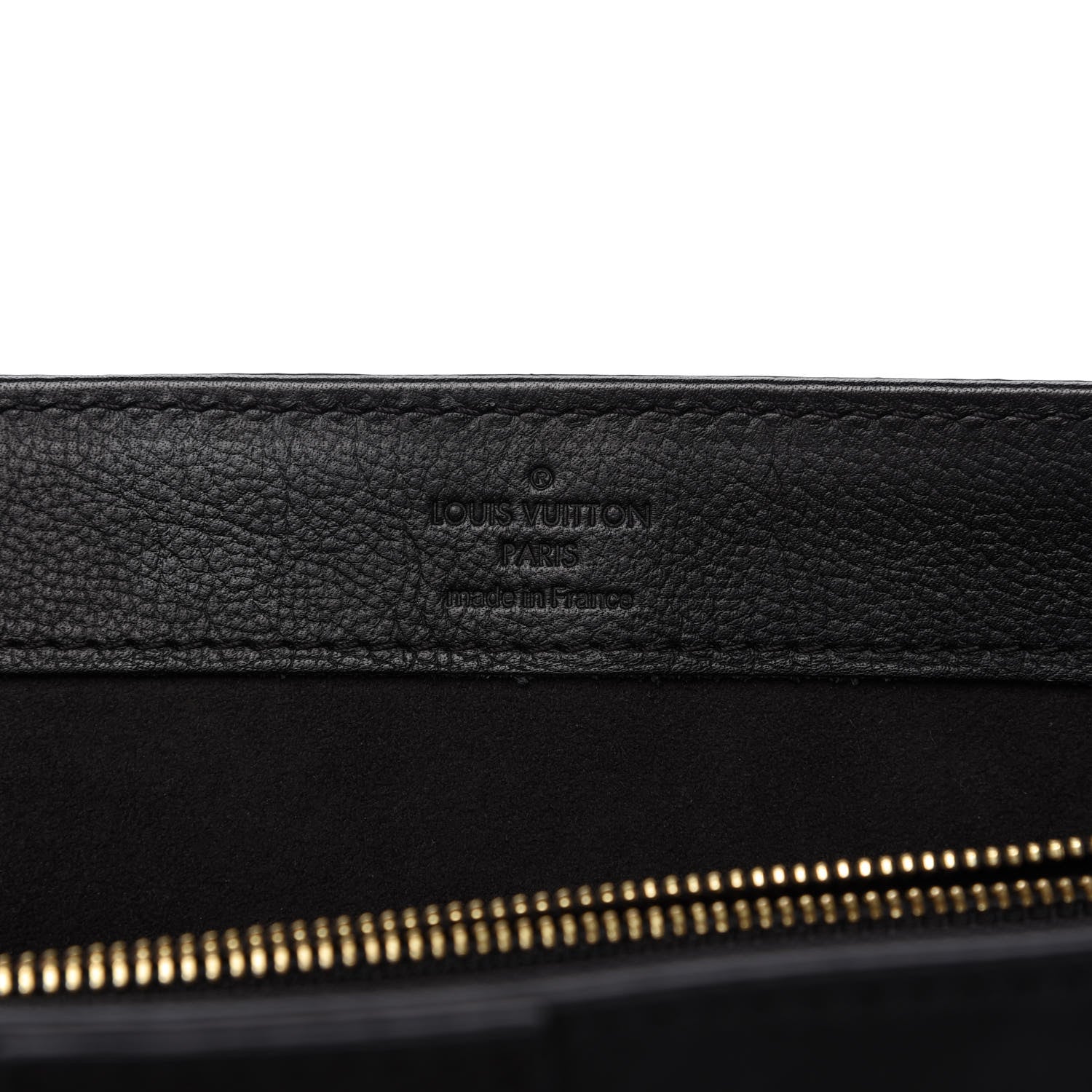 Louis Vuitton Calfskin Monogram Very One Handle Black 8 of 10
