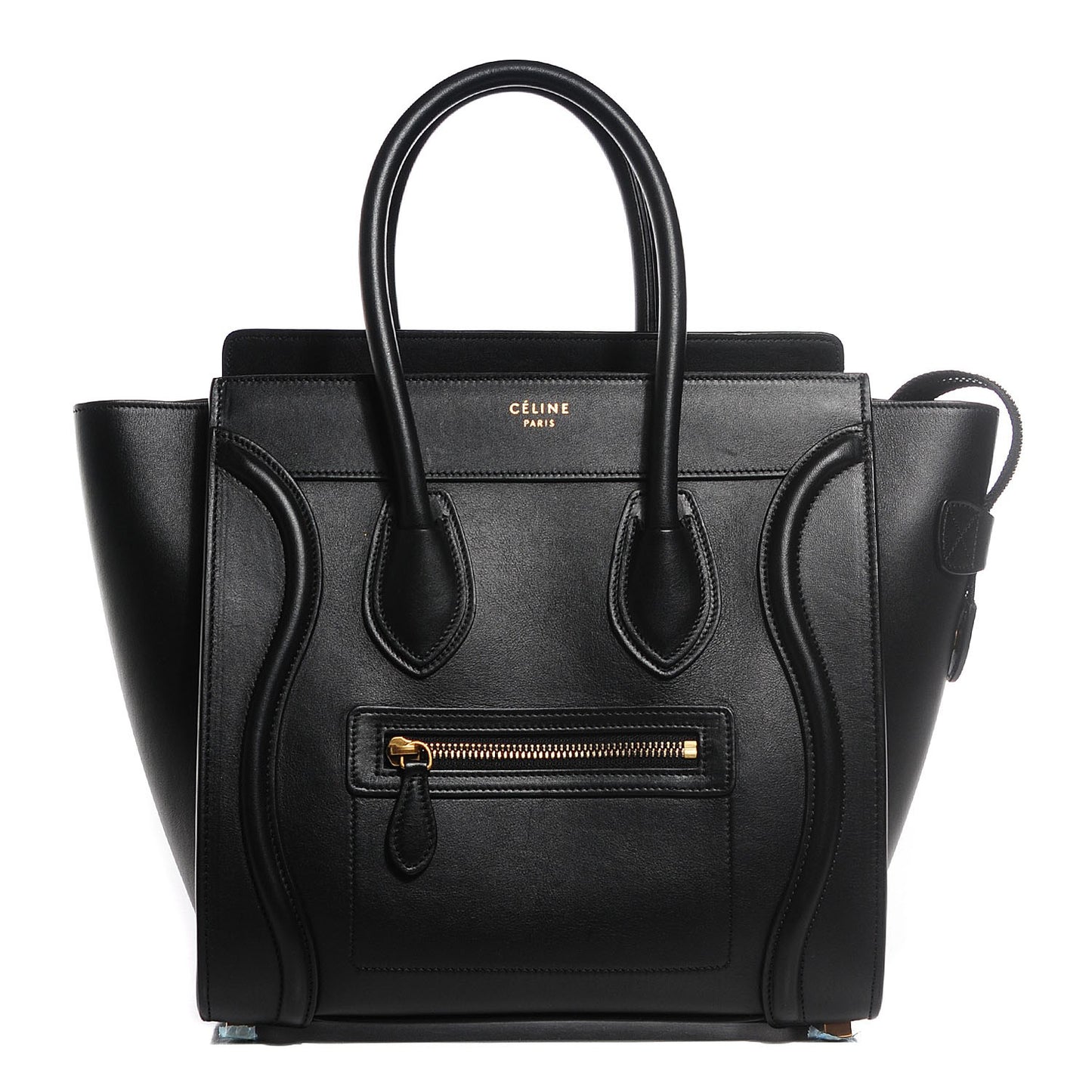 Smooth Calfskin Micro Luggage Black