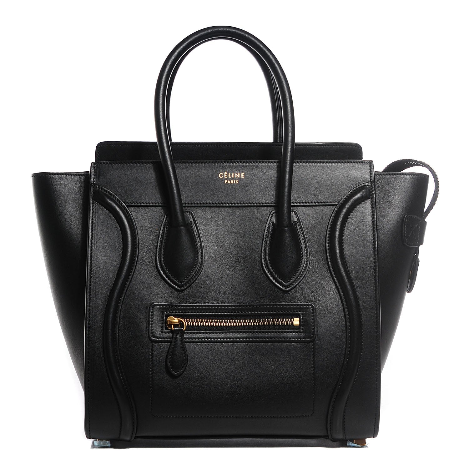 Celine Smooth Calfskin Micro Luggage Black 1 of 7