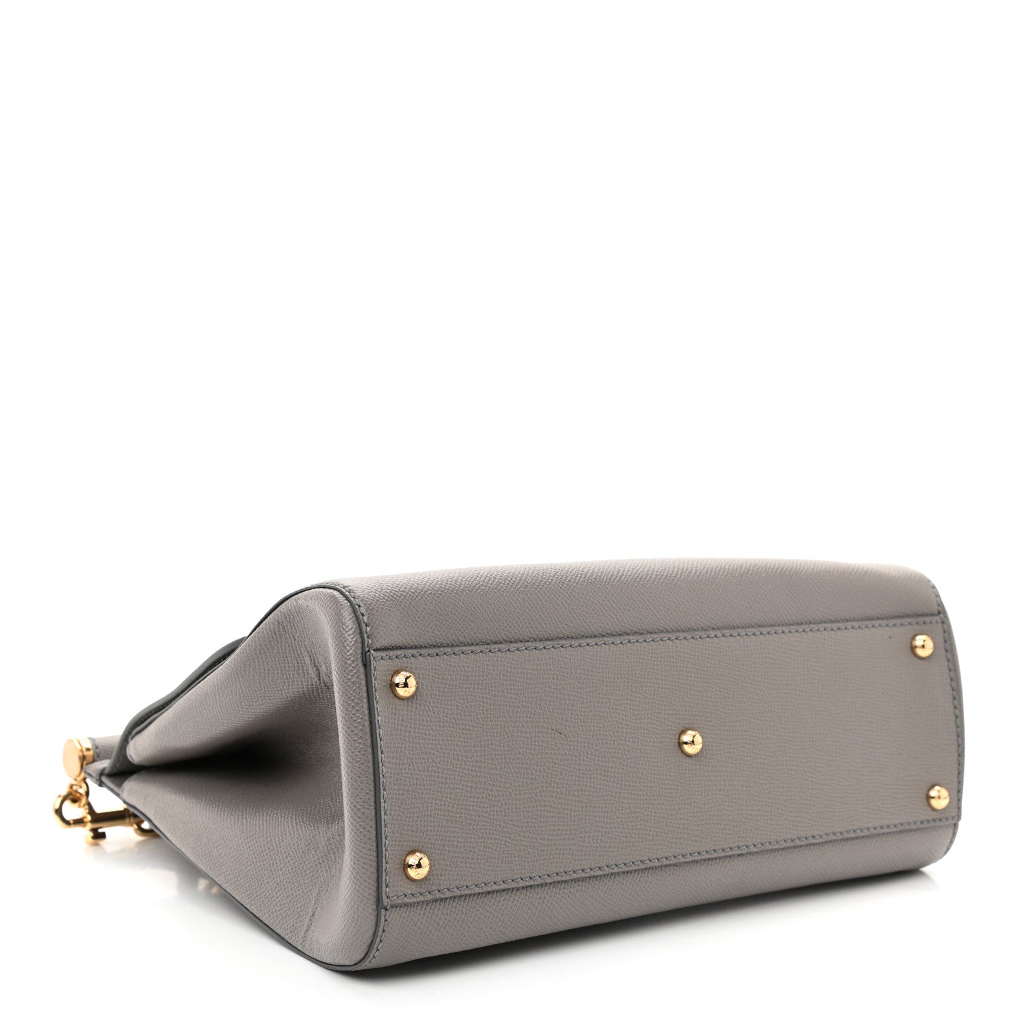 Dolce & Gabbana Dauphine Large Miss Sicily Satchel Grey 5 of 8