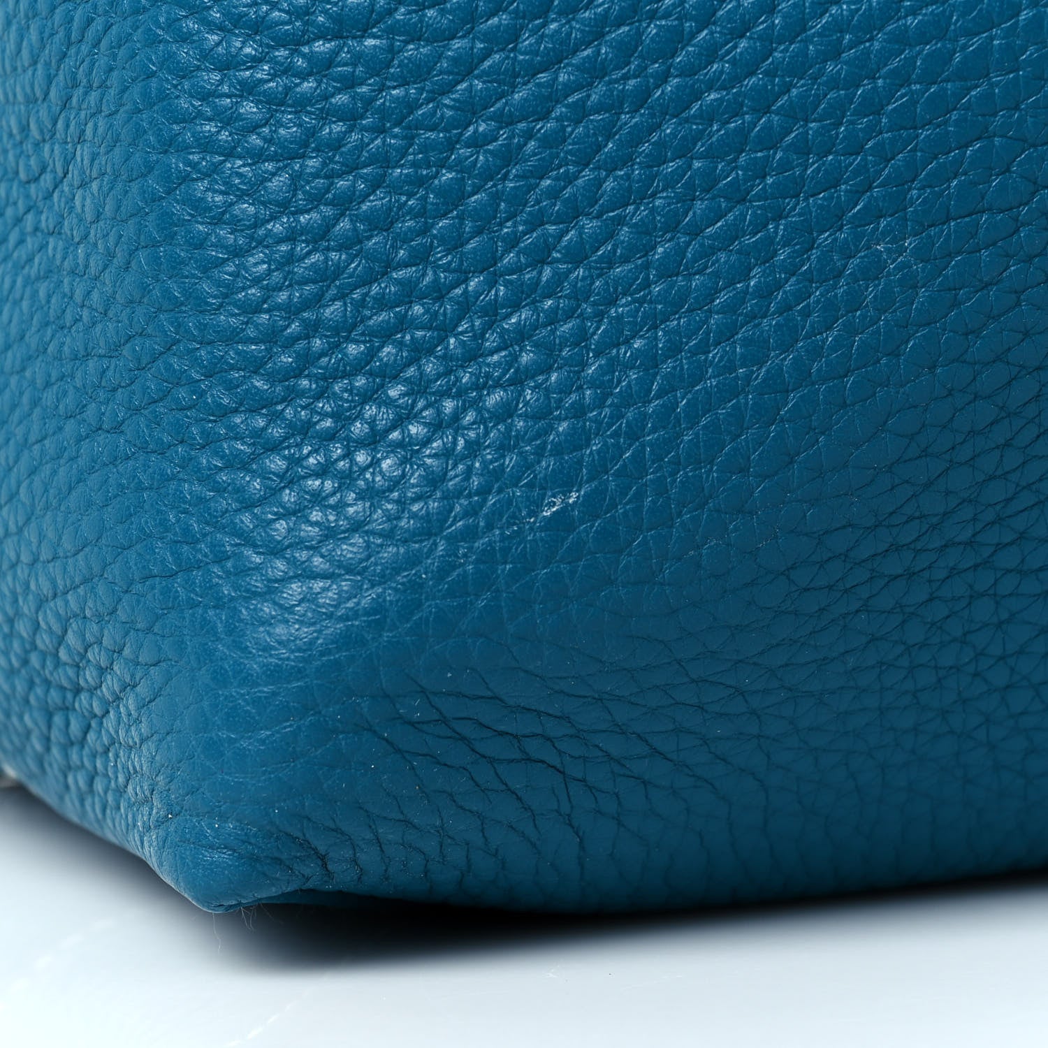 Hermes Taurillon Clemence Double Sens 36 Reversible Tote Bleu Sapphire Izmir 22 of 22
