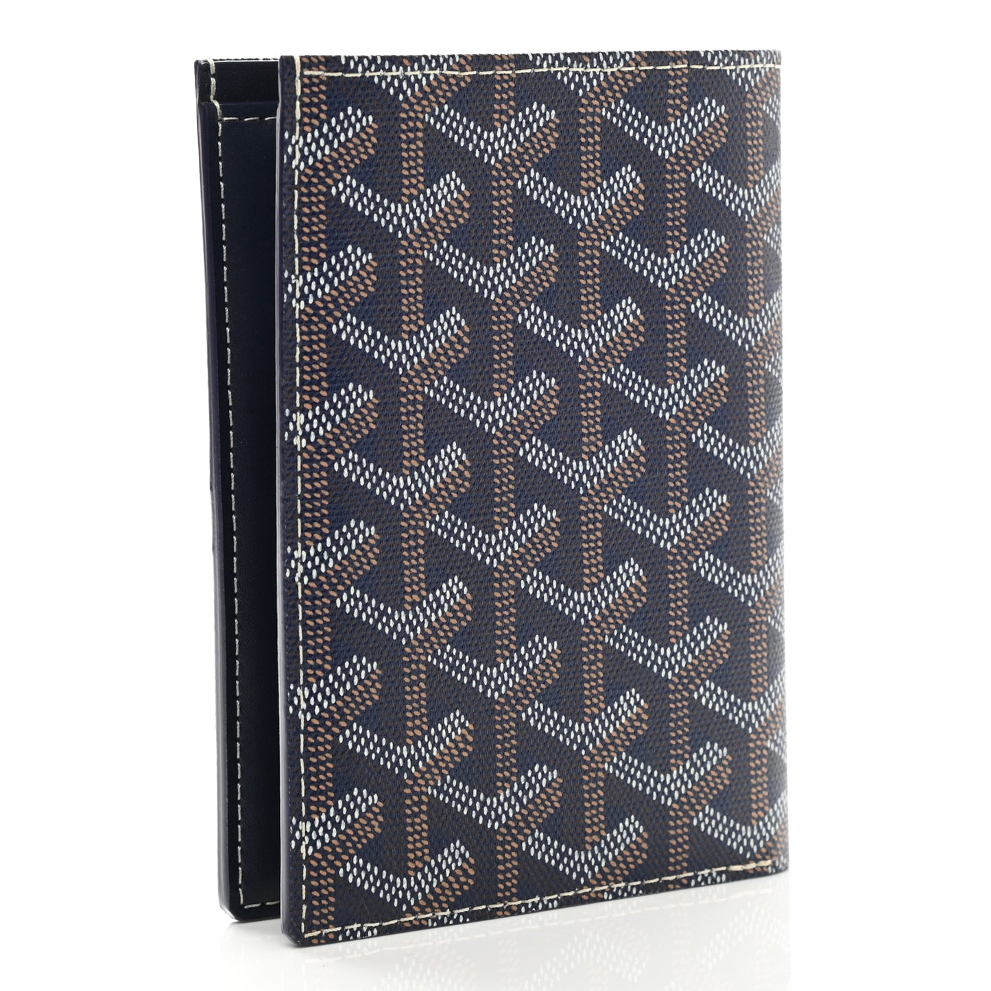 Goyardine Moliere Wallet Navy