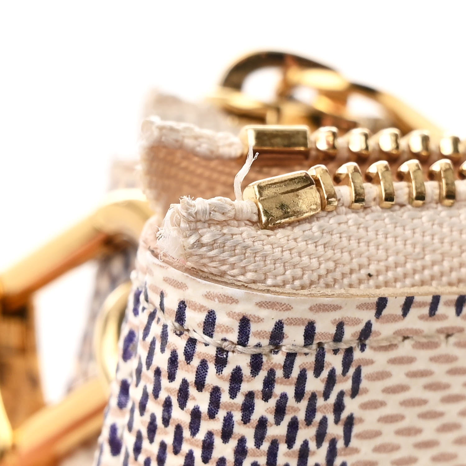 Louis Vuitton Damier Azur Double Zip Pochette 11 of 16