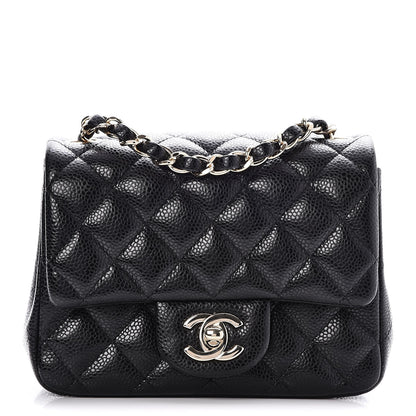 Chanel Caviar Quilted Mini Square Flap Black 1 of 8