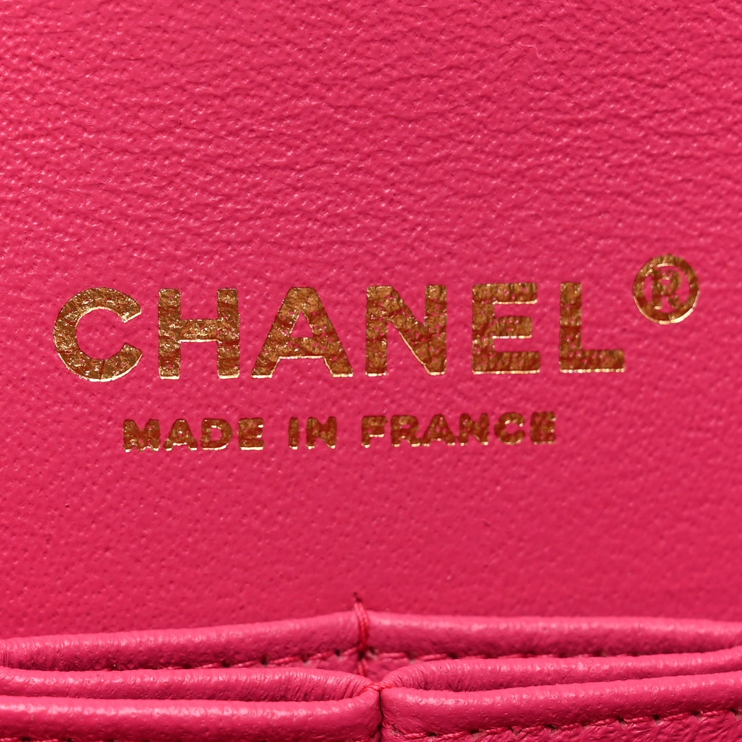 Lambskin Quilted Medium Double Flap Pink