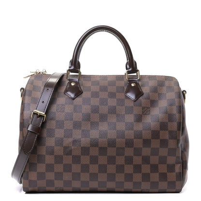 Louis Vuitton Damier Ebene Speedy Bandouliere 30 1 of 4