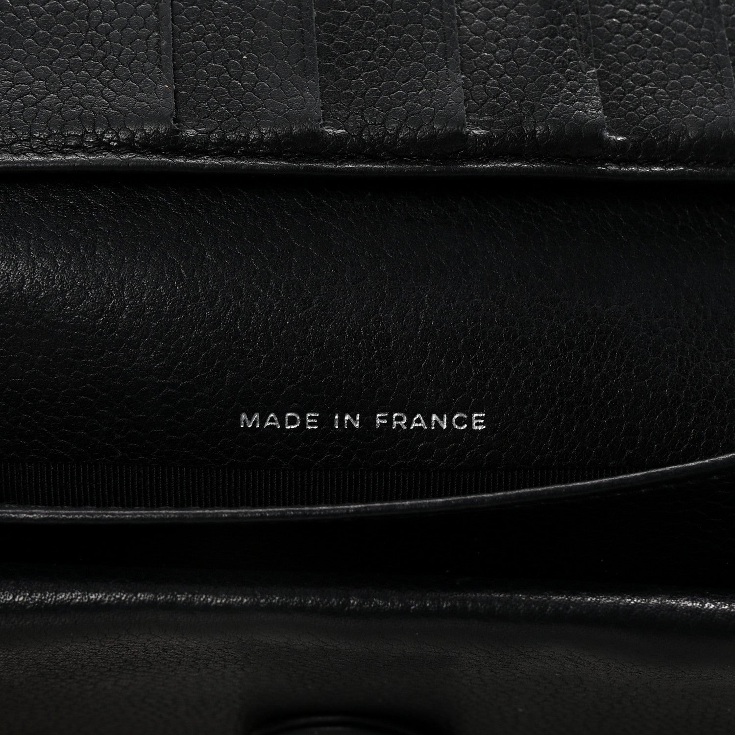 Chanel Caviar Timeless CC French Wallet Black 7 of 7
