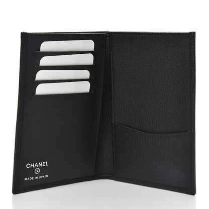 Chanel Goatskin Passport Holder Black 5 of 8