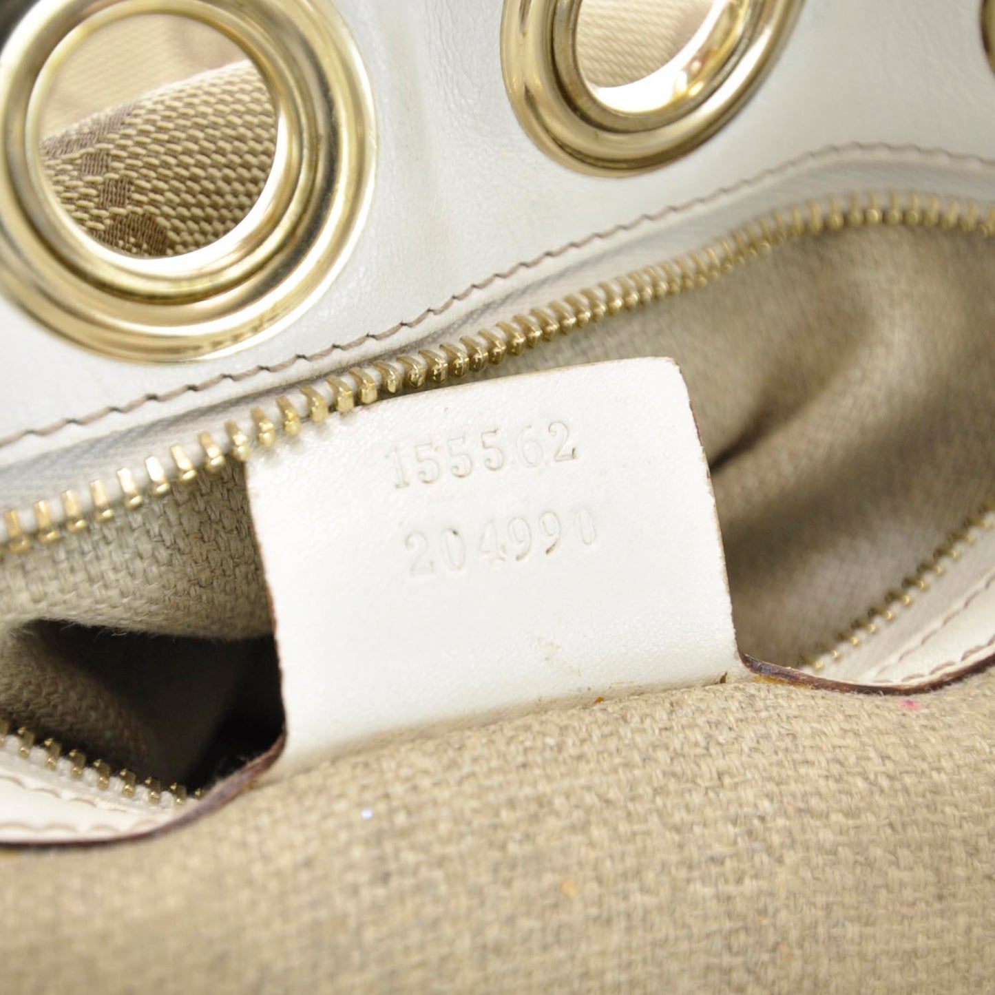 Monogram Positano Hobo White