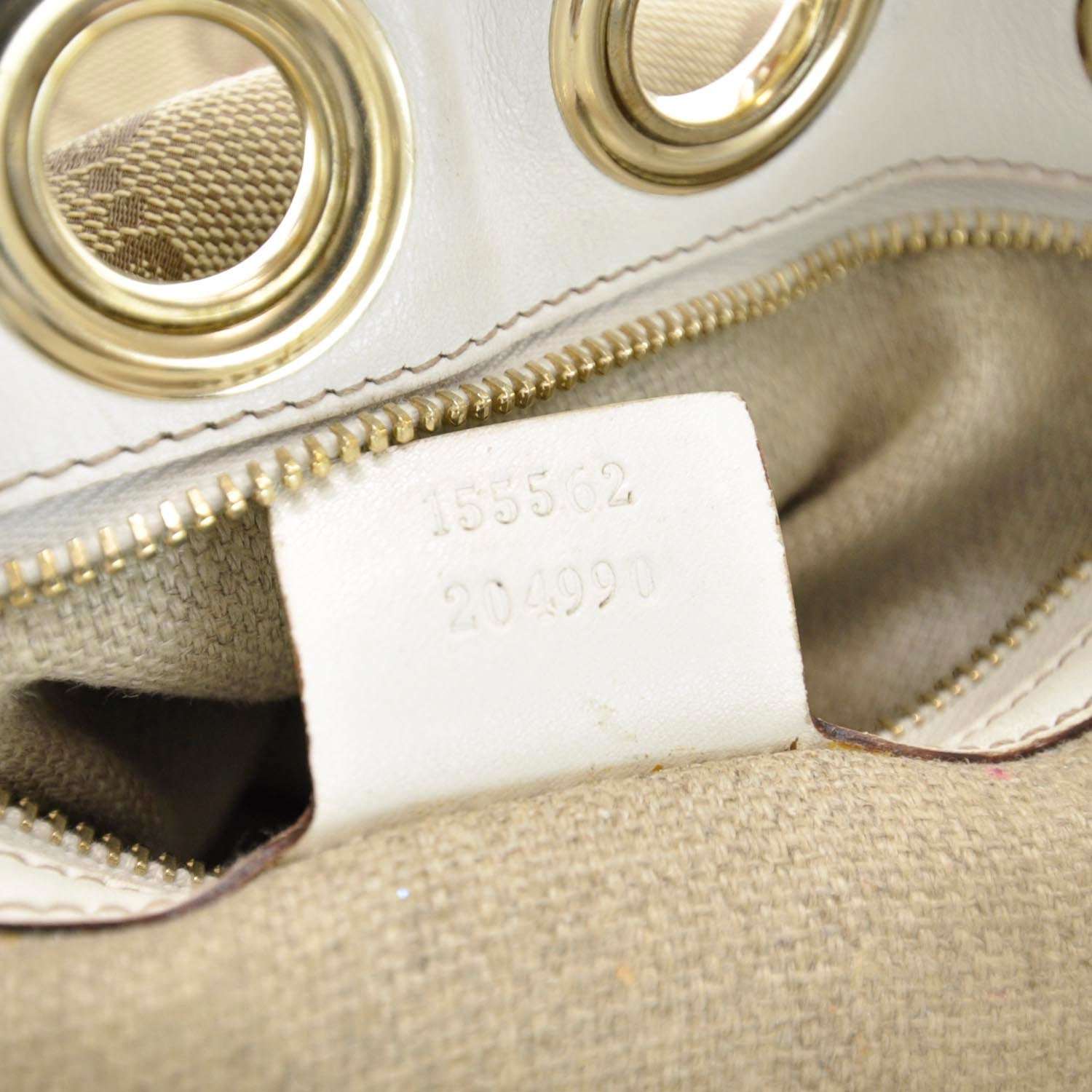 Gucci Monogram Positano Hobo White 9 of 9